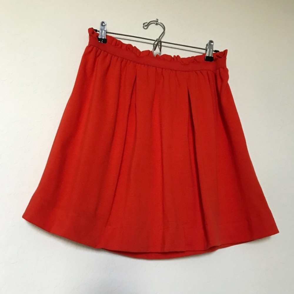 MNG by mango coral mini skirt